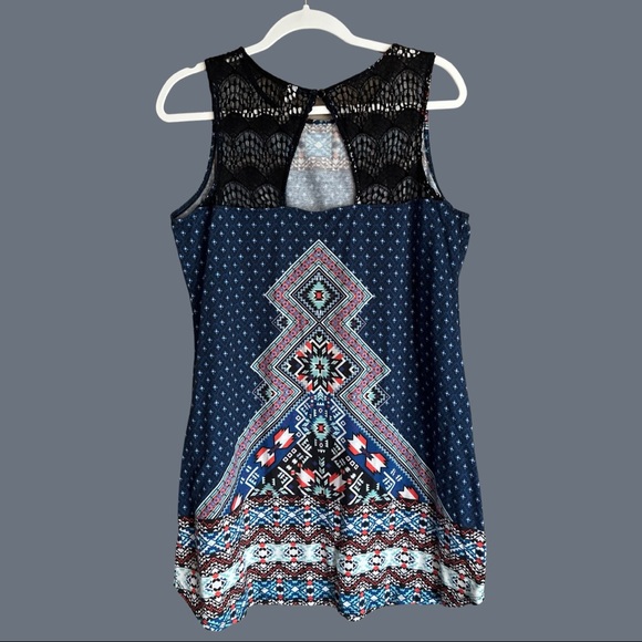 🚨SOLD🚨 Xhilaration | Aztec Mini Dress - Picture 2 of 3